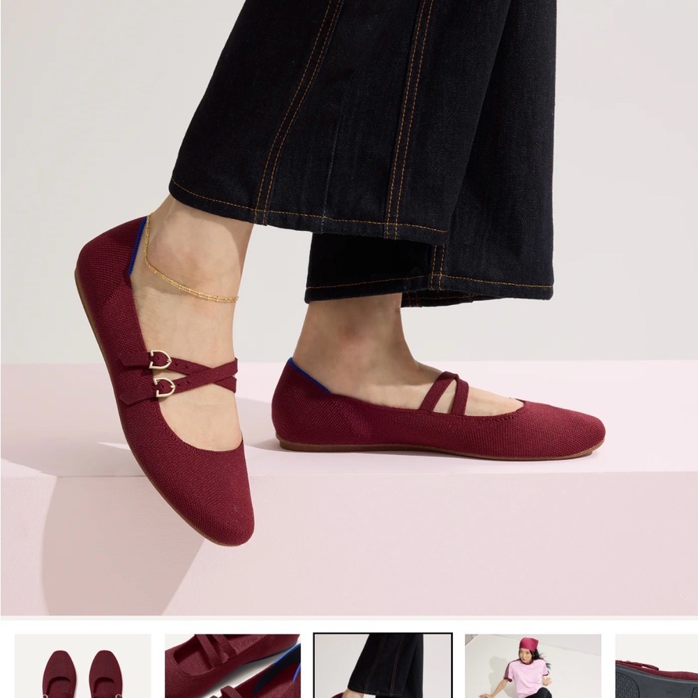 Burgundy Rothy’s